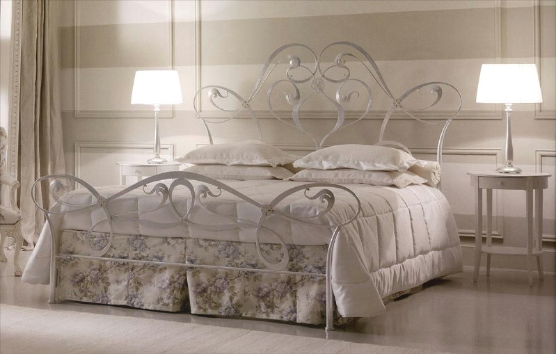 Classic italian bedroom furniture Gisel Silver Silver 2