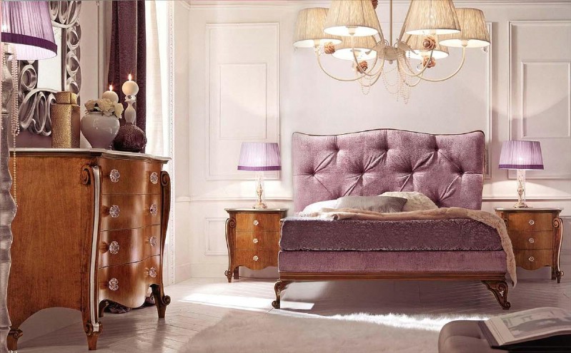 Classic luxury bedroom furniture Claire 1