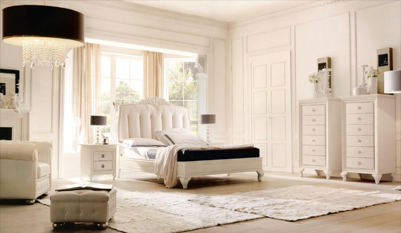 Classic luxury bedroom furniture Ines 1