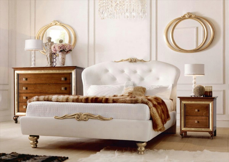 Classic luxury bedroom furniture Chloe 2