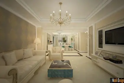 Luxury classic apartment interior design Dubai | classic and modern interior design services.