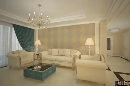 Luxury classic apartment interior design Dubai | classic and modern interior design services Doha Qatar.