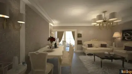 Interior design luxury apartment