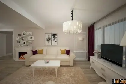 Interior design classic house in nantes France 