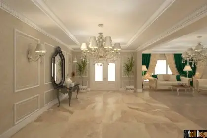 Project for a classic style home in Monaco