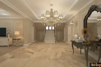 Project for a classic style home in Monaco