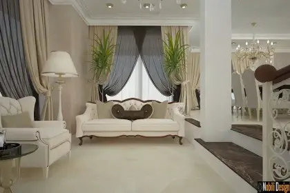 Elegant luxury home interior design project 