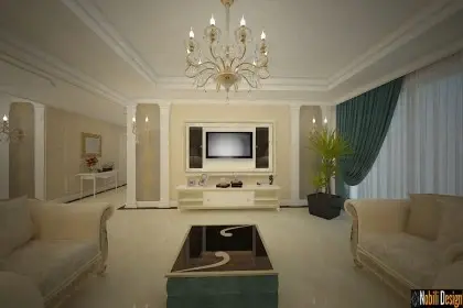 Luxury classic interior design apartment project 