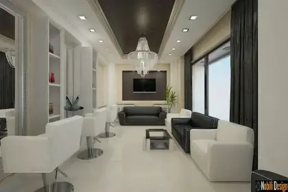 Beauty saBeauty salon interior design concept in Londonlon interior design concept in London