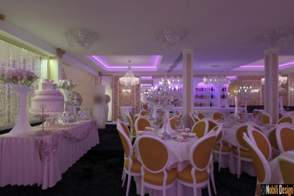 Interior design wedding restaurant project in Liverpool