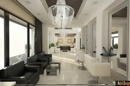 Beauty salon interior design concept in Liverpool