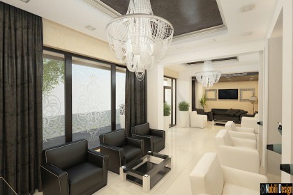 Beauty salon interior design concept in Liverpool