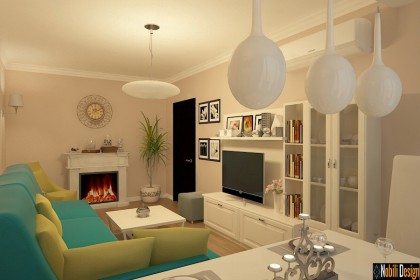 Interior design classic apartment Rotterdam Netherlands