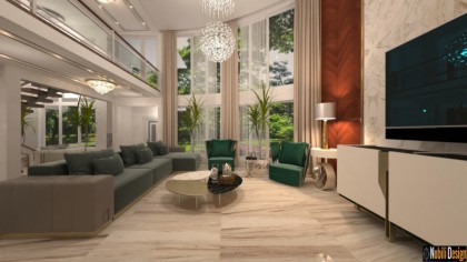 Interior design concept for luxury home in Birmingham