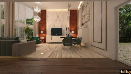 Interior design concept for luxury home in Birmingham