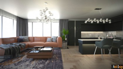 Modern house interior design concept in Birmingham