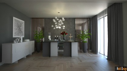 Modern house interior design concept in Birmingham