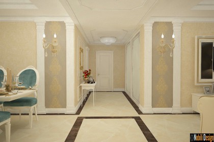 Classic interior design apartment project in Birmingham