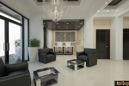 Interior design beauty salon project in Birmingham