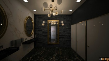 Ballroom interior design  - interior design bathroom restaurant.