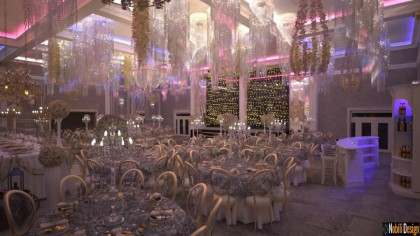 Ballroom interior design  | best wedding room interior design.