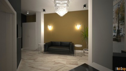 Modern beauty salon interior design 