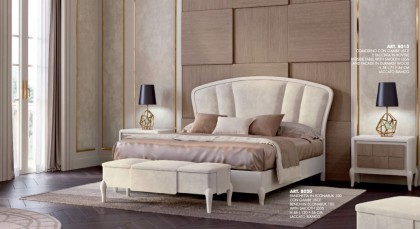 Modern bedroom upholstered bed cod 8001 Ocean 3.950 euros