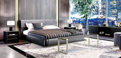 Modern italian bedroom furniture Couture 9.300 euros