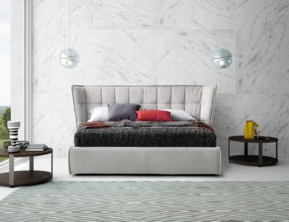 Modern upholstered bed Aspen collection