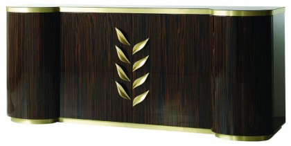 Luxury Leaf Design Sideboard - Lotus-€10.540