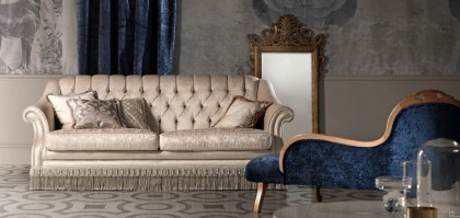 Classic sofa collection Gallio Epoque Price 5.200 euros