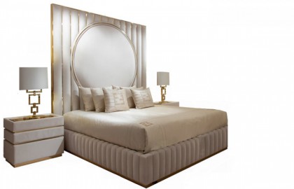 High End Velvet Modern Bed - Signature-02