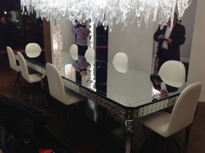 EXQUISITE 4 Meters-LONG VENETIAN MIRROR DINING TABLE