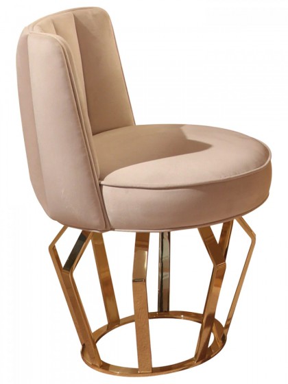 Luxury Upholstered Soft Velvelt Dining Chair - Signature