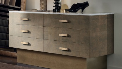 LOFT DOUBLE DRESSER 6 DRAWERS