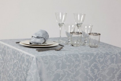 Damask textile for restaurant table linen Reminence 0