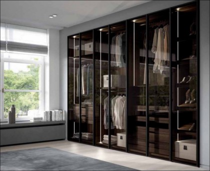 GLASS WARDROBE