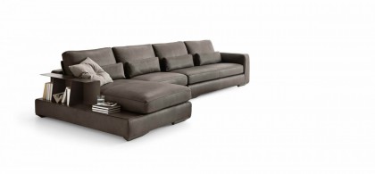 Sofa leather living loman