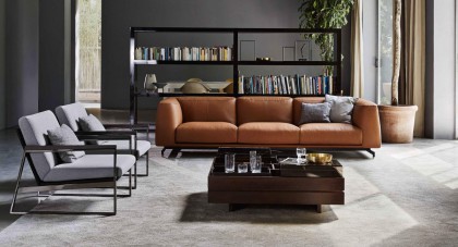 Sofa leather living stgermain