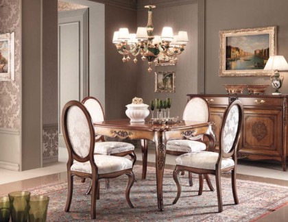 Granguardia -Round table with chairs -Dining