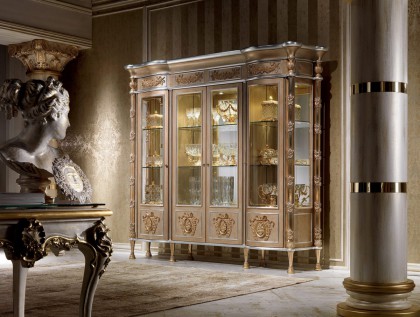 ART. RY019-FOUR DOORS SHOWCASE-ROYAL COLLECTION