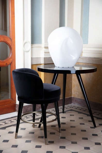 ISIDIRO bar chair, ANDREA bar table