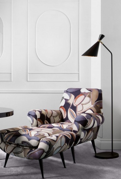 ANTONELLA armchair and pouf