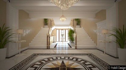 Luxury classic house interior design concept in Abuja‎