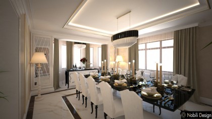 New classic style house interior design  in Antalya Turkey