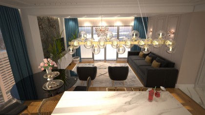 Modern penthouses design