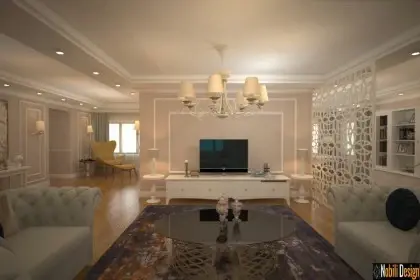 New classic interior design for luxury house