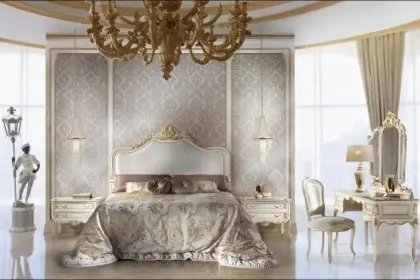 Furniture Designed for Classic Bedroom in Paris 75014