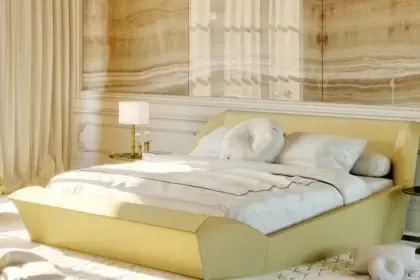 Modern bedroom luxury furniture - Lotus Collection