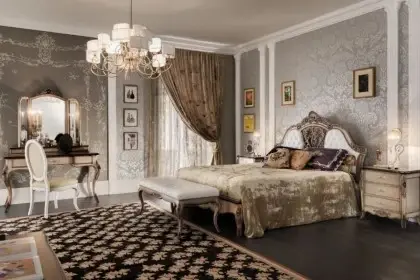 Classic bedroom in Italian Furniture style